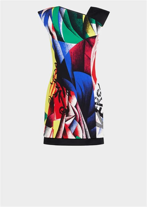 versace the clash dress|Versace 'clash' Dress .